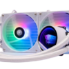 TẢN NƯỚC LEOPARD TK1 RAD 240 LED RGB VÔ CỰC TRẮNG