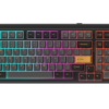 BÀN PHÍM CƠ DAREU EK98 PRO TRIPLE MODE BLACK GOLDEN CLOUDSWITCH