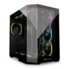 VỎ CASE JUNGLE LEOPARD AS-01 BLACK - No Fan (ATX/ Màu Đen)