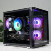 VỎ CASE MAGIC GM-02 HOẶC VỎ CASE KENOO ESPORT MK400 HOẶC VỎ CASE VSP GAMING X7 KÍNH CONG ĐEN SẴN 3 FAN NHƯ HÌNH