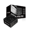 NGUỒN AIGO CK550 550W PRO (80+ EFFICIENCY, CÁP DẸT ĐEN)