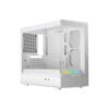 Vỏ case JUNGLE LEOPARD MS-01 WHITE - No Fan (Micro ATX/ Màu Trắng)